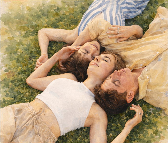 people sleeping